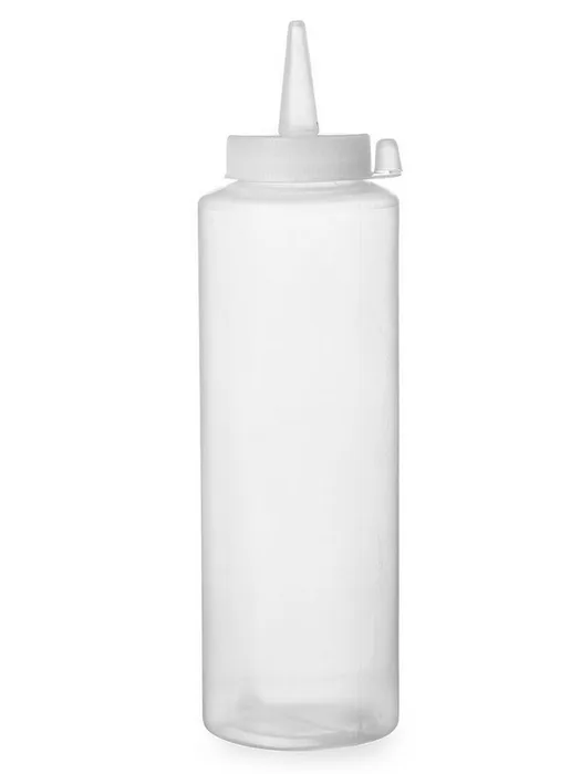 Mērču pudele-dozators 700 ml, caurspīdīgs