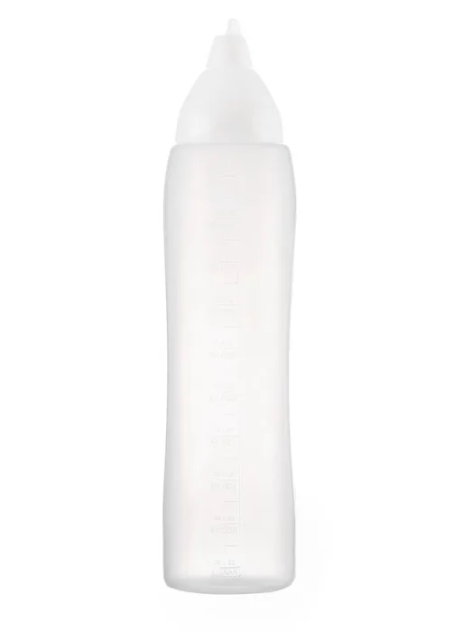 Mērču pudele-dozators balts 1000 ml