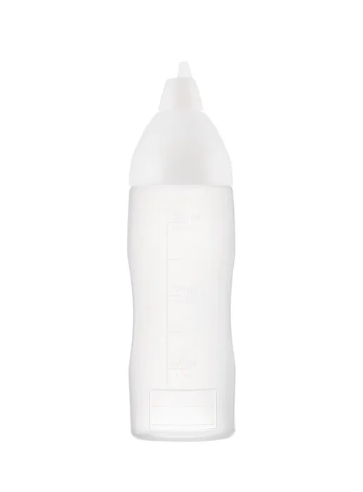 Mērču pudele-dozators balts 350 ml