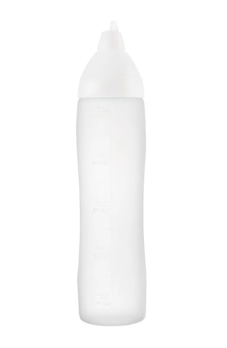 Mērču pudele-dozators balts 500 ml