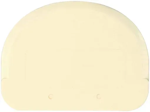 Skrāpis mīklai, pusapaļš – komplektā 6 gab, 120x88mm
